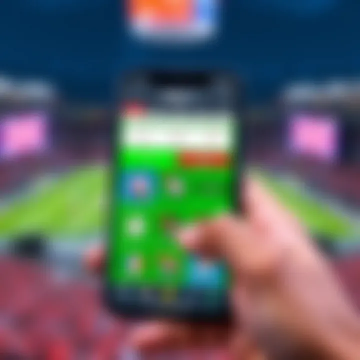 Yipeebet Games App Interface for Nigerian Gamers Mobile device displaying the Yipeebet Games app interface with various betting options