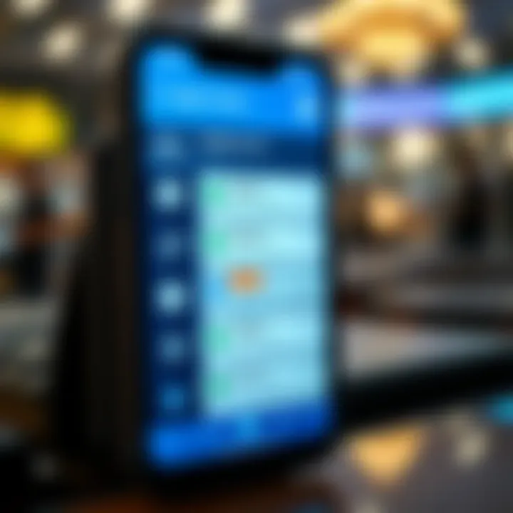 Illustration showing digital wallet interface with withdrawal options highlighted