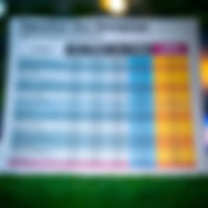 Comparing Yipeebet Bonanza with Other Nigerian Betting Promotions Comparison chart showing different betting promotions and their benefits in Nigeria