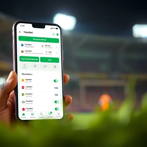 Secure Payment Options on YipeeBet App for Nigerian Users Illustration of secure payment methods available on YipeeBet app for seamless betting transactions in Nigeria