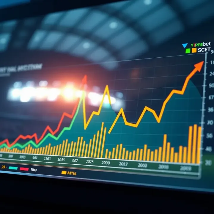 Data Trends in Virtual Sports Prediction Graph showing data trends and virtual sports prediction analysis